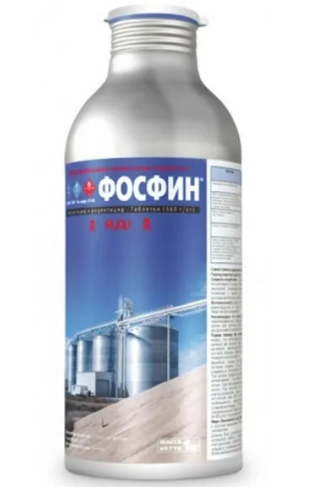Фумигация деревянного дома фосфином